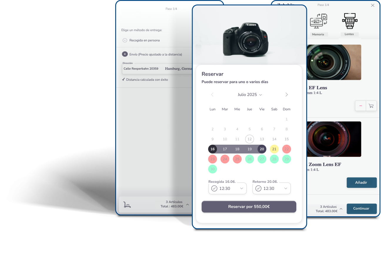 Geräteverleih Software auf mobile Geräten