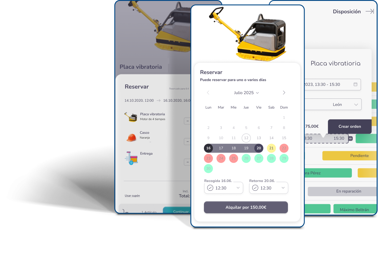 Geräteverleih Software auf mobile Geräten