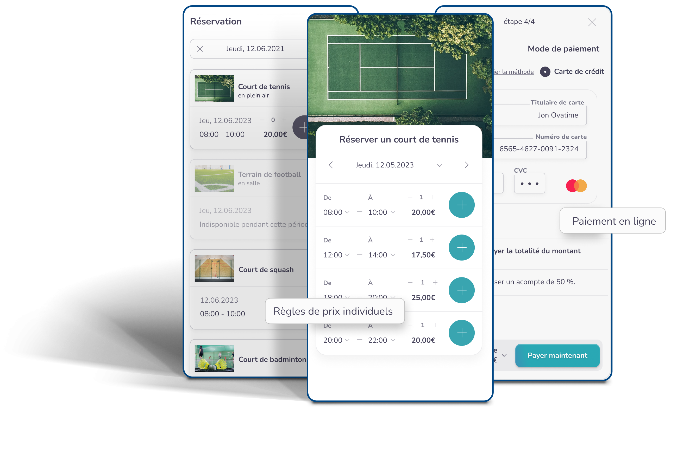 rentware buchungssoftware screen mit online payment auf mobile geraten 2 e71df03a